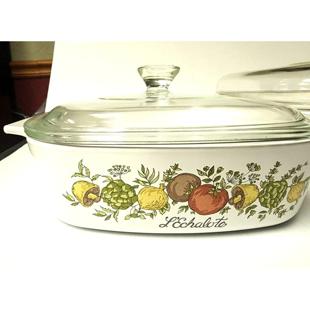Corning Ware A-1-B, ‎ L'Echalote  1 Quart Casserole with Lid